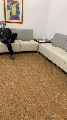 Comfortable waiting rooms