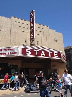 Historic state theater.