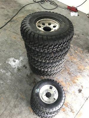 Utv tires for rzr