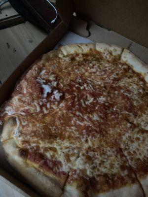 Pizza that was delivered