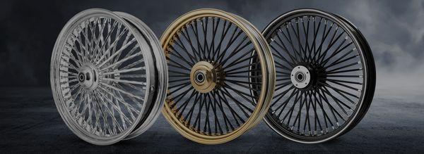 DNA Mammoth Fat Spoke Wheels for Harley Davidson