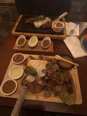 The carne asada plate