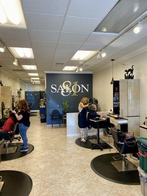 Inside salon