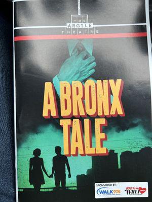 A Bronx Tale 5-5-2024