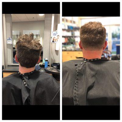 Men's before & after by Shadije