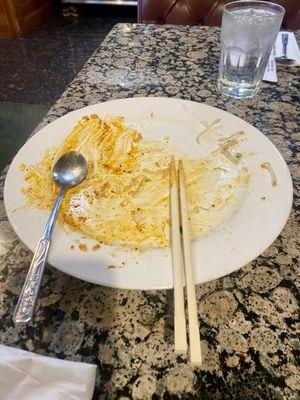 Empty plate