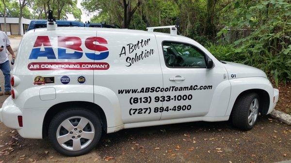 Vinyl lettering and graphics, available to print and install for your company's needs