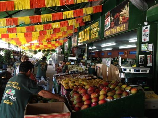 The inside of Gerardi's.