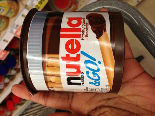 They finally have Nutella on the go