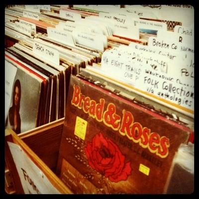 Lots of new and vintage vinyl!