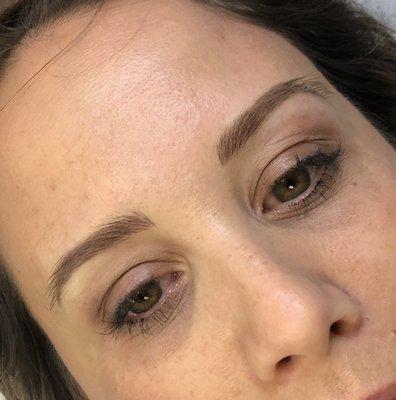 After Microblading Touch up