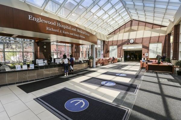 Englewood Hospital and Medical Center lobby