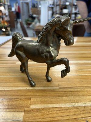 Brass unicorn