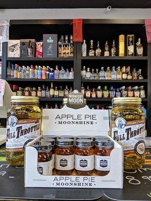 All the moonshine goodies your heart could desire for.