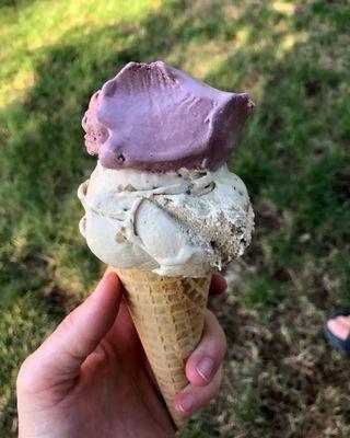 Black raspberry and maple walnut