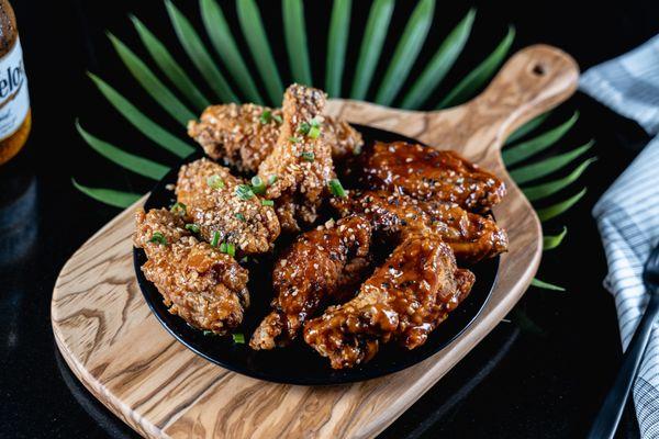 All about the Wings! 
 Soyum: Sweet Soy  & Ktwon: Korean sweet & Tangy