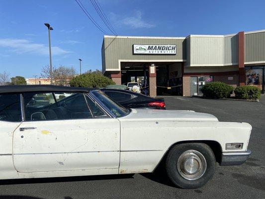 1968 Cadillac- brakes adjusted, gauges repaired