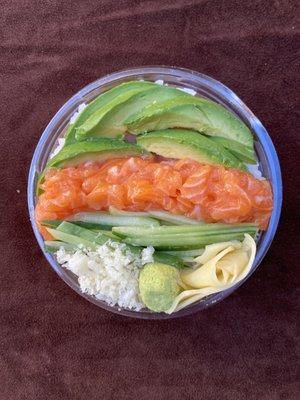 BRB- Salmon with Spicy Mayo Rice Bowl(12oz)