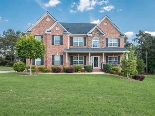 Gorgeous full finished basement home for sale with lots of land and space between neighbors.