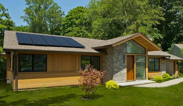 One of our great residential solar systems.