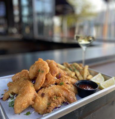 Curbside Shrimp & Fries Entree