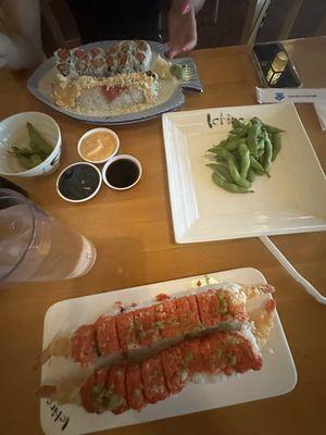 Spicy Girl Roll, Edamame