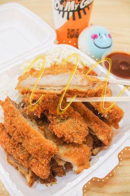 Popular Crispy & Juicy Chicken Katsu!