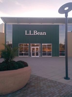 L.L. Bean storefront