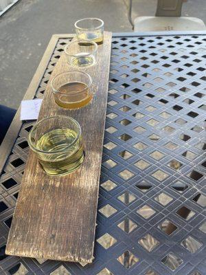 Two Rivers Cider, Sacramento, CA - November 12, 2023 - Cider Flight