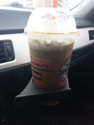 It's a frozen coffee coolatta kind of morning