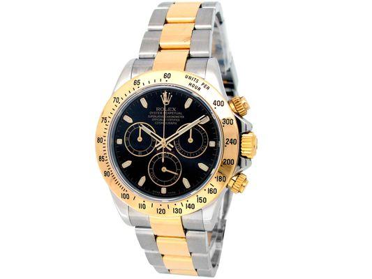 Rolex Daytona 18K Gold & Stainless Steel Watch.