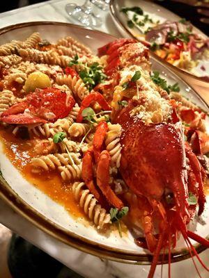 Lobster spaghetti ( gluten free version )