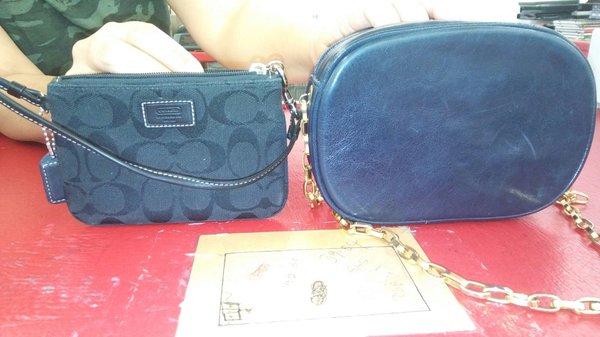 Coach Wallet and Ann Taylor cross body purse