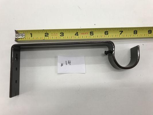 Single iron bracket 1.5"