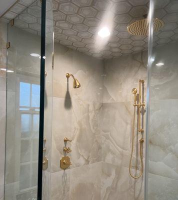 Luxury Custom Master Bathroom Shower Remodel