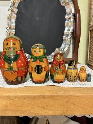 We love nesting dolls!