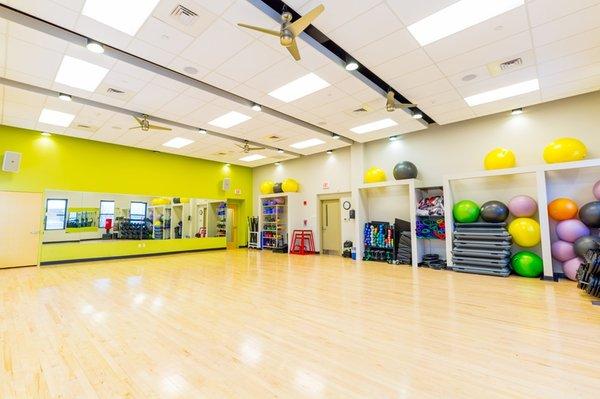 Thomas M. Menino YMCA fitness floor