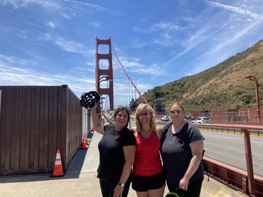 Across the bridge before Sausalito