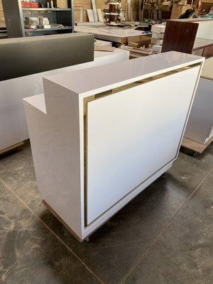 Modern reception desk