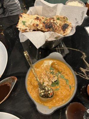 Naan and Malai Kofta