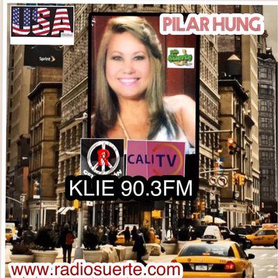 Pilar Hung Famous Newspapers Editor from Colombia & Director of TV Station Cali Colombia & Genetacion R. Part of Radio Suerte KLIE-LP 90.3FM