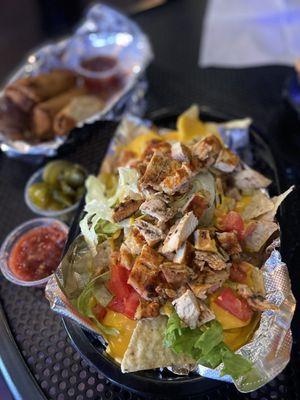 Chicken Loaded Nachos