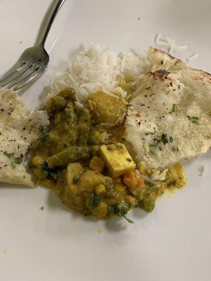 Vegetable korma