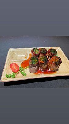 Beef Negimaki Appetizer