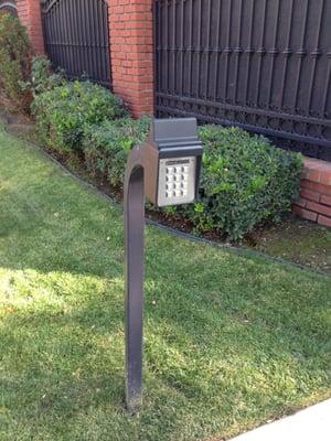 Driveway Gate Keypads.