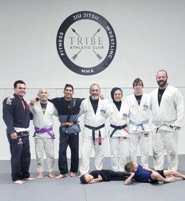 Tribe athletic club Jiu Jitsu and wrestling