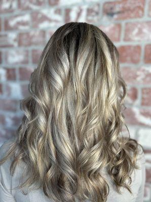 Custom color, balayage, haircut and style by Danielle