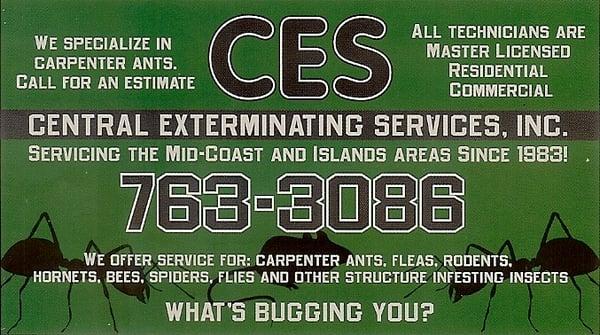 Central Exterminating Services