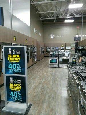 Save up to 40% Off on all Major Appliances