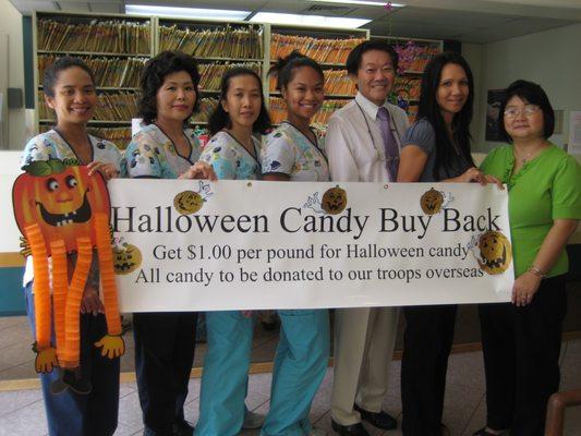 Halloween Candy Buyback